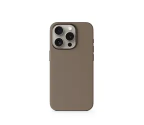 Skórzany pokrowiec Epico Mag+ na tył z MagSafe do iPhone 15 Pro Max (piaskowy).