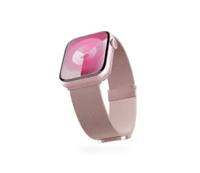 Pasek Epico Milanese+ do zegarka Apple Watch 38/40/41mm w kolorze różowego złota