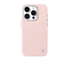 Joyroom PN-15F1 Starry etui ochronne do Apple iPhone 15 Pro w kolorze różowym 