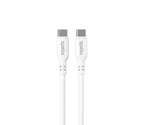Kabel Spello USB-C na USB-C 1m biały