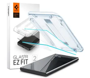 Szkło ochronne Spigen Glass tR EZ Fit HD do Samsung Galaxy S24 Ultra 2szt przezroczyste 