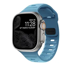 Pasek sportowy Nomad (ML) do Apple Watch Series 42/44/45/49 mm, niebieski
