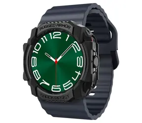 Etui ochronne Spigen Rugged Armor do zegarka Samsung Galaxy Watch Ultra w kolorze czarnym
