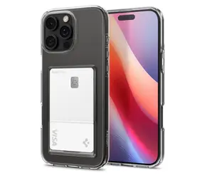 Tylna obudowa Spigen Crystal Slot do Apple iPhone 16 Pro Max krystalicznie przezroczysta