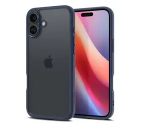 Pokrowiec ochronny Spigen Ultra Hybrid do Apple iPhone 16 niebieski