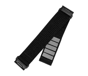 FIXED nylonowy sportowy pasek do Garmin QuickFit 26 mm, czarny