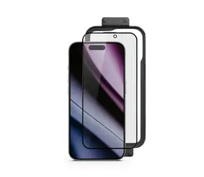 Epico AntiBlue Glass 3D Szkło ochronne do Apple iPhone 16 PLUS / z ramką montażową