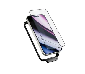 Epico ImpactBuffer Glass 3D Szkło ochronne do Apple iPhone 16 Pro / z ramką montażową