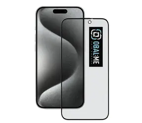 Obal:Me Privacy 5D Szkło hartowane do Apple iPhone 15 Pro czarne
