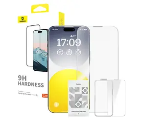 Baseus P60057404203-03 Diamentowe szkło hartowane do Apple iPhone 15 Pro Max / 0,3mm