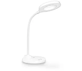Connect IT GLOW biała / Lampa stołowa LED / 400 lm / 3 temperatury barwowe