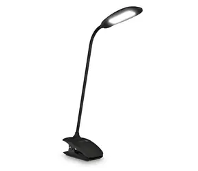 Connect IT CLIP czarna / Lampa stołowa LED / 170 lm