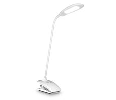 Connect IT CLIP biała / Lampa stołowa LED / 170 lm
