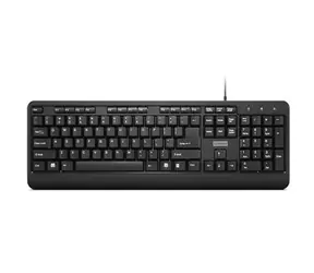 Lenovo 160 czarny / Zestaw klawiatury i myszy / USB-A / US