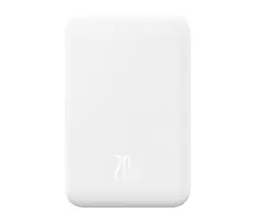 Baseus P10022107223-00 biały / Powerbank / 5000mAh / USB-C / MagSafe / 20W