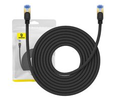Baseus B0013320B111-06 Kabel sieciowy w oplocie RJ45 kat.7 8m czarny