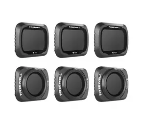 Zestaw sześciu podstawowych filtrów ND i CPL firmy Freewell do DJI Mavic Air 2