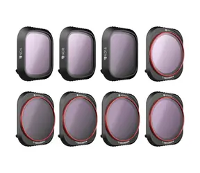 Zestaw ośmiu filtrów All Day ND i PL firmy Freewell do DJI Mavic 2 Pro
