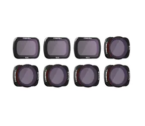 Zestaw ośmiu filtrów All Day ND i PL firmy Freewell do DJI OSMO Pocket i Pocket 2