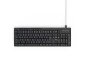 Klawiatura HAMA CK-200 czarna / przewodowa / USB-A/C / 1,8m / CZ i SK