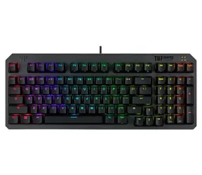 Klawiatura Asus TUF Gaming K3 GEN II szara / klawiatura gamingowa / mechaniczna / przewodowa / przełączniki optyczno-mechaniczne / CZ/SK