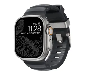 Pasek Nomad Rocky Point Band do Apple Watch Ultra (49/45/44/42mm) szary