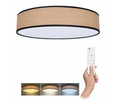 Oświetlenie LED Solight WO8004 Brownie z pilotem / 60W / 4200lm / średnica 50cm