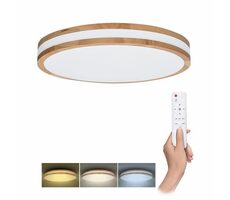 Oświetlenie LED Solight WO8008 z pilotem Woody / 60W / 4200lm / średnica 50cm