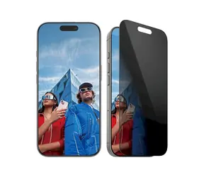 PanzerGlass Privacy Szkło ochronne do Apple iPhone 16 Pro / z ramką montażową