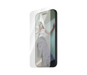 Bardzo szerokie szkło ochronne PanzerGlass SAFE do Apple iPhone 16 Pro / z ramką montażową