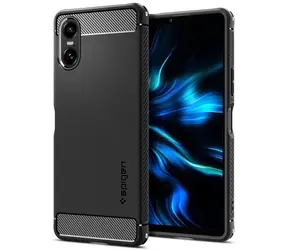 Pokrowiec ochronny Spigen Rugged Armor do Sony Xperia 10 VI czarny