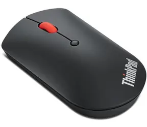 Lenovo 600 Bluetooth Silent czarno-czerwony / Mysz bezprzewodowa / 2400 DPI / Bluetooth 5.0 / 1x AA