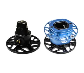 Cube Controls Kompletny zestaw QRX niebieski / Szybkozamykacz magnetyczny z przejściem USB / 50,8-70 mm