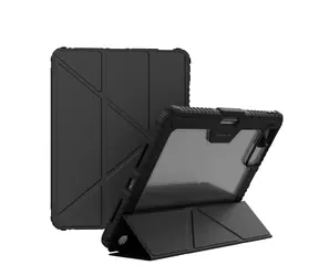 Nillkin Bumper PRO Etui ochronne z podstawką, wielokątne, do iPada Pro 13 2024, czarne
