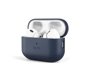 Epico Skórzane etui Ochronne skórzane etui do Apple Airpods Pro 2 w kolorze niebieskim