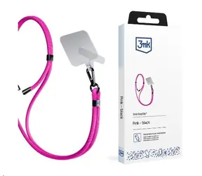 Przewód telefoniczny 3mk EasyClip Różowy (czarny)