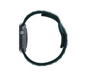 Silikonowy pasek do zegarka 3mk do Apple 42/44/45/49mm Evergreen