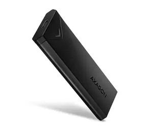 Axagon EEM2-UB2, USB-C 10Gbps - Pudełko M.2 NVMe SSD ARROW, czarne