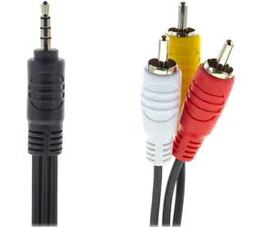 Kabel połączeniowy Sencor SAV 150-015 jack 3,5mm - 3xRCA M 1,5 m