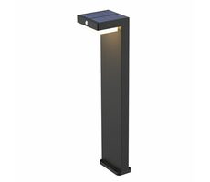 Solight Wo7202 Oświetlenie słupa solarnego LED Palermo czarne / 5W / 400lm / 3000K