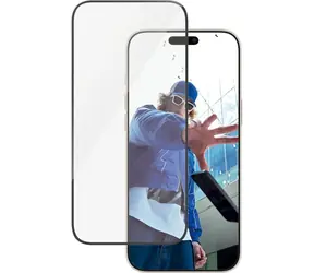 Szkło hartowane PanzerGlass UWF z aplikatorem do Apple iPhone 16 Pro Max w kolorze czarnym