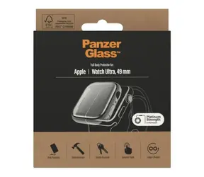 Szkło hartowane PanzerGlass Full Body AB do Apple Watch Ultra 49 mm, przezroczyste