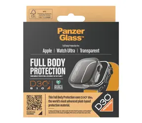 Szkło hartowane PanzerGlass Full Body D3O do Apple Watch Ultra/Ultra 2 przezroczyste