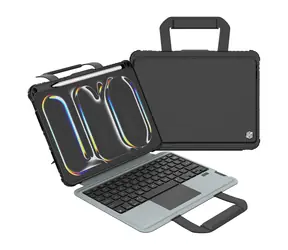 Etui z klawiaturą Nillkin Bumper GO (wersja podświetlana) do iPada Pro 11 2024 czarne