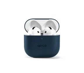 Epico Silikonowe etui do Apple AirPods 4/4(ANC) ciemnoniebieskie