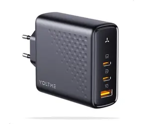 VOLTME Revo 140 PD3.1 CCA 140W czarny / GaN / 140W / 2x USB-C / 1x USB-A