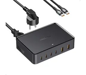 VOLTME Revo 240 PD3.1 4C2A 240W czarny / GaN / 240W / 4X USB-C / 2x USB-A