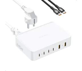 VOLTME Revo 240 PD3.1 4C2A 240W biały / GaN / 240W / 4X USB-C / 2x USB-A