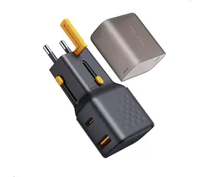 Ładowarka podróżna VOLTME VITO Go EzTravel 35W czarna / 1x USB-A / 1x USB-C