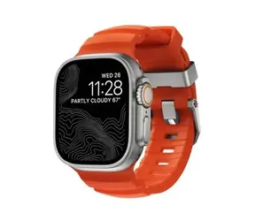 Pasek Nomad Rocky Point Band do Apple Watch 49/45/44/42mm naturalny/magma